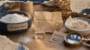 Collagène coquille d'œuf ou marin : poudre et gélule pour peau et articulations