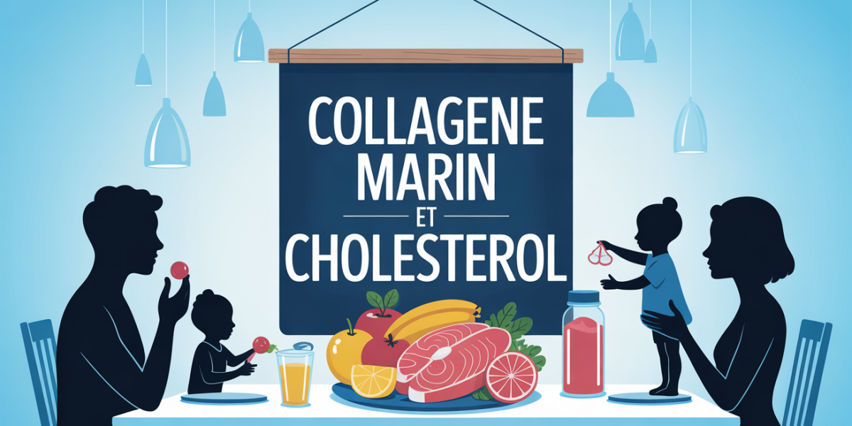 collagene marin et cholesterol scene table familiale