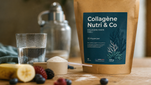 Collagene Nutri and Co : 5000 mg peptides marins en poudre