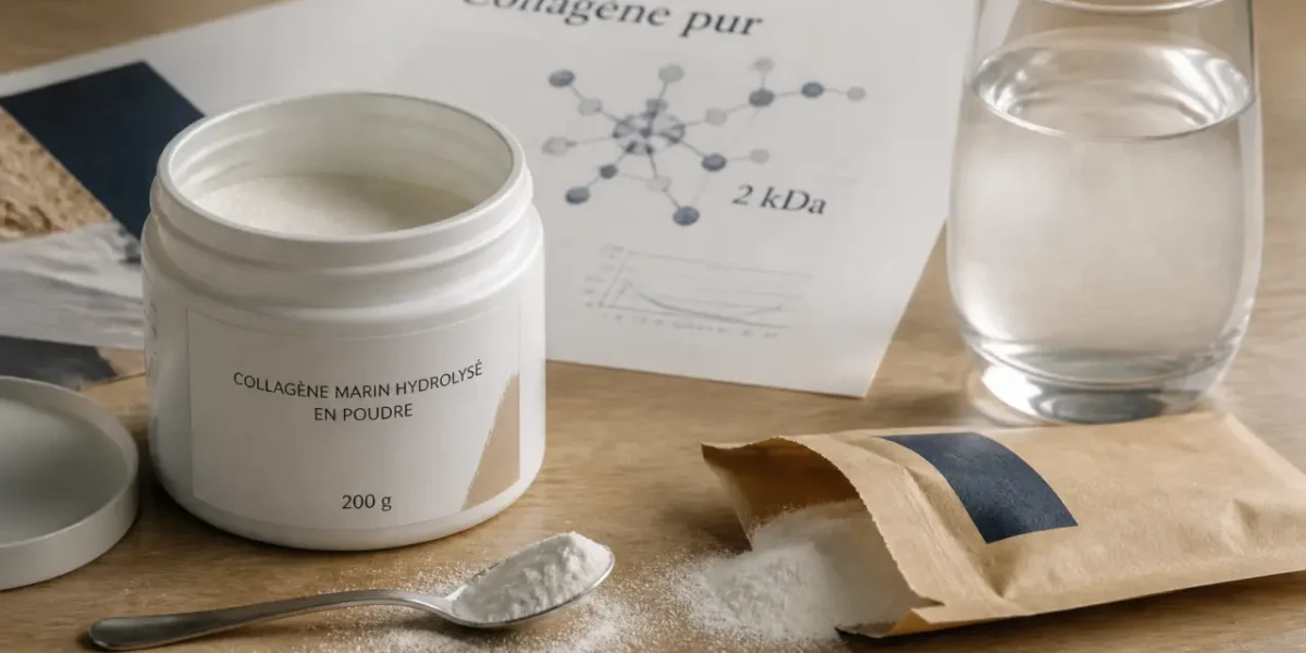 Collagène pur 2 kDa en poudre, achat