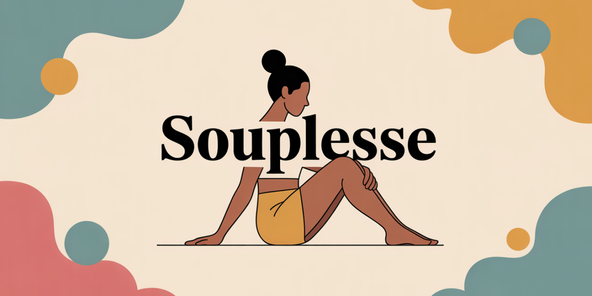comment gagner en souplesse vue stylisee silhouette