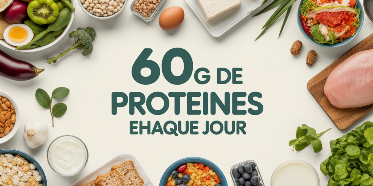 exemple repas pour comment manger 60 g de proteine par jour