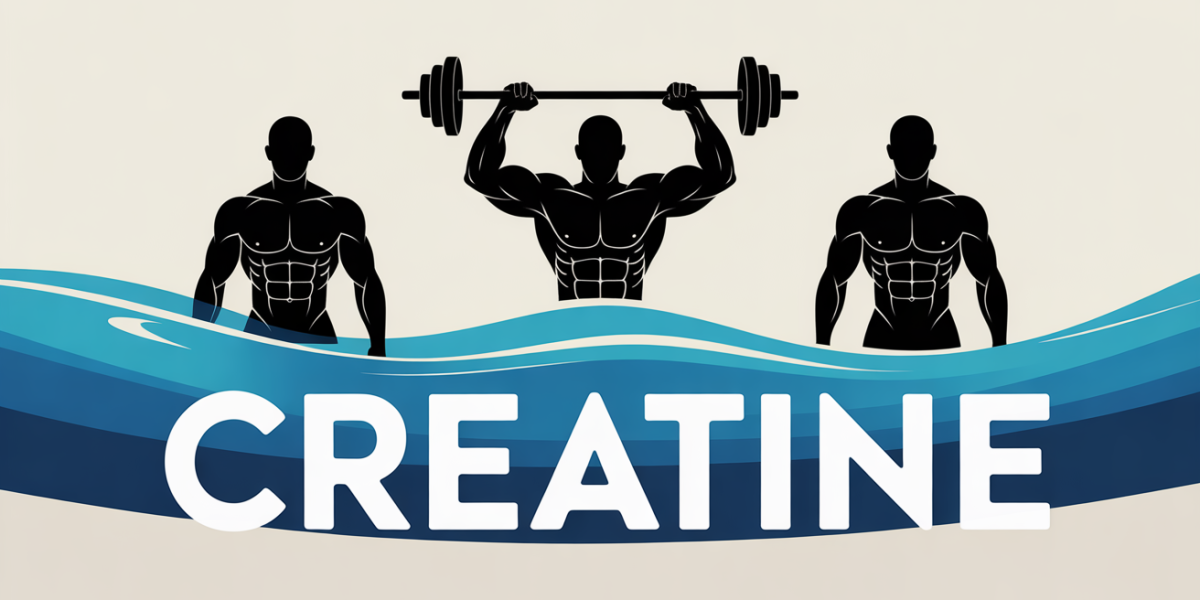 créatine avant/après photos bilan musculaire
