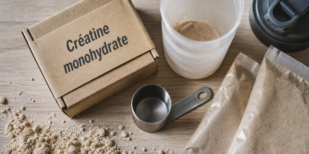 creatine la meilleure : créatine monohydrate Creapure® en poudre pure