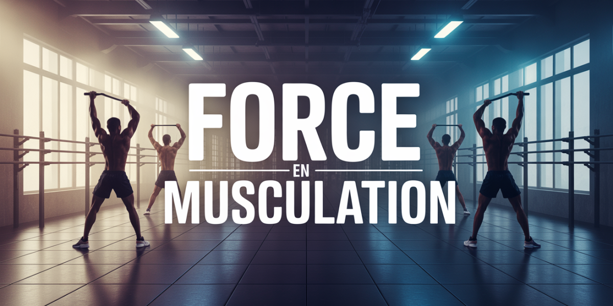 salle force musculation silhouettes barres haltères