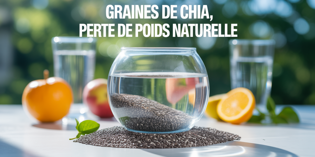 bol de graine de chia perte de poids avec fruits