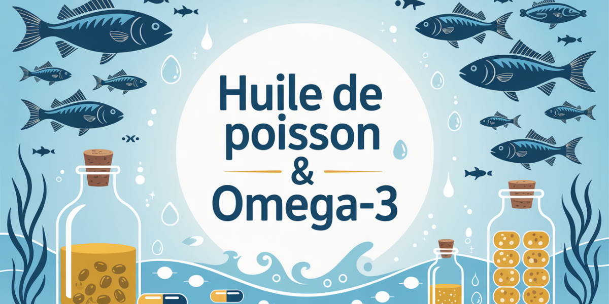 huile de poisson bienfaits capsules poissons omega 3