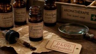 Huile essentielle périmée dangereuse : huile oxydée et moins efficace