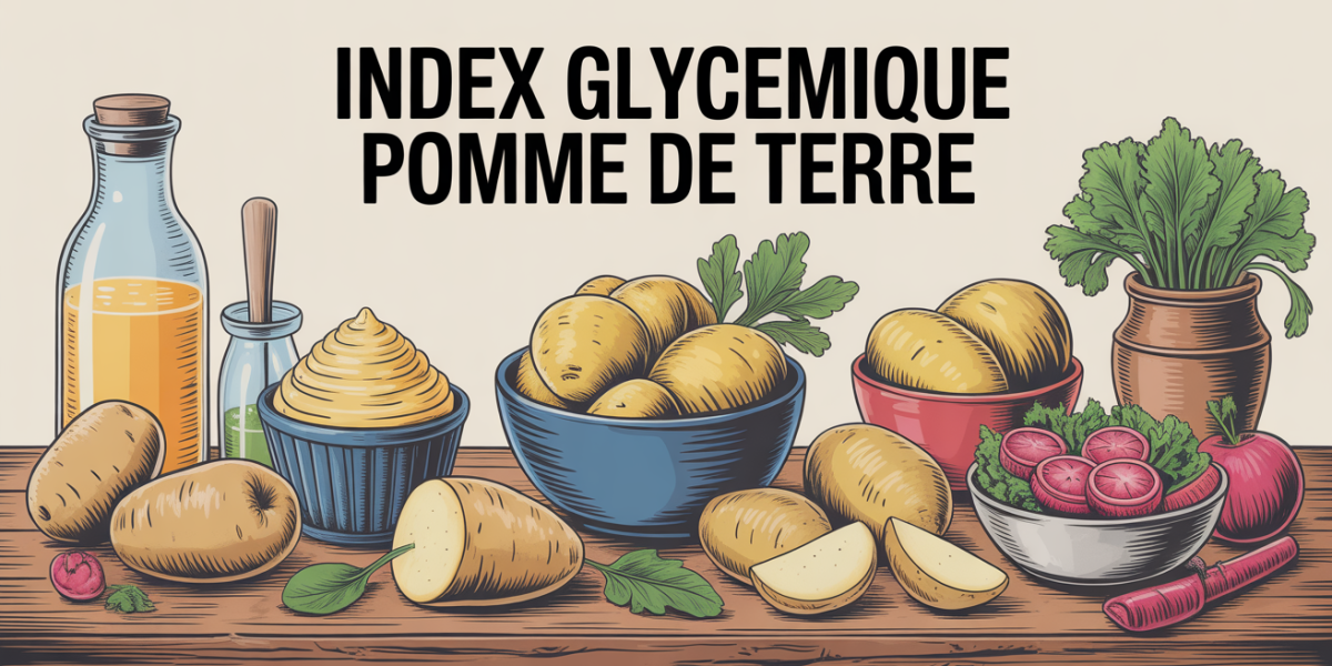 index glycemique pomme de terre illustration preparation