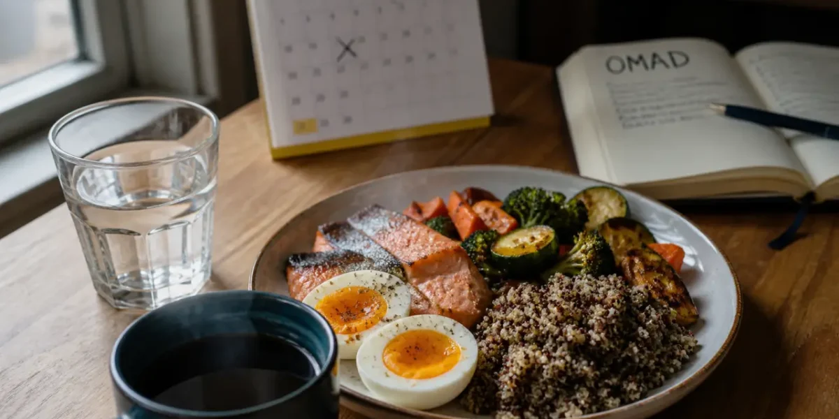 Jeun omad : un repas unique par jour, assiette copieuse