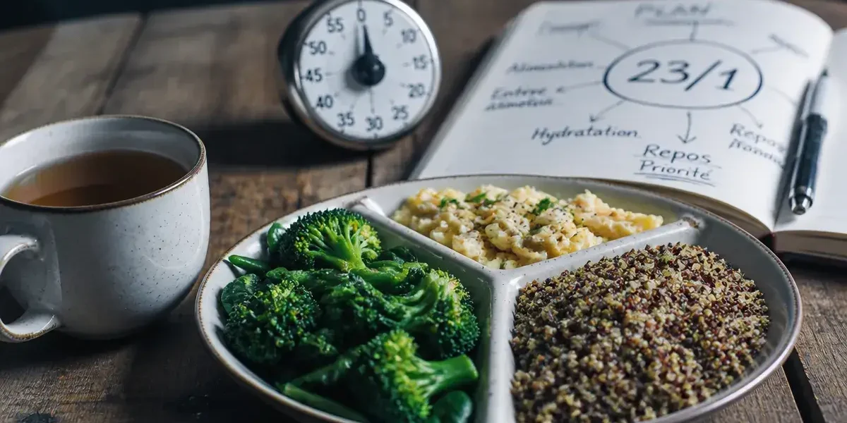 Jeune omad : repas unique par jour