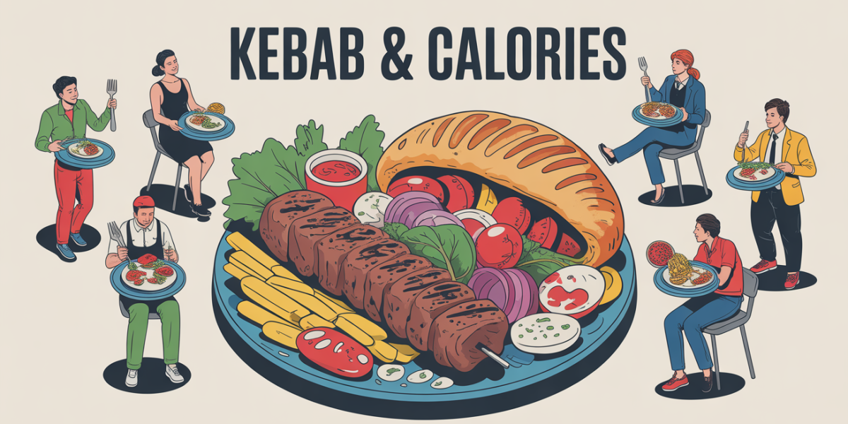kebab calories appetissant galette crudites frites