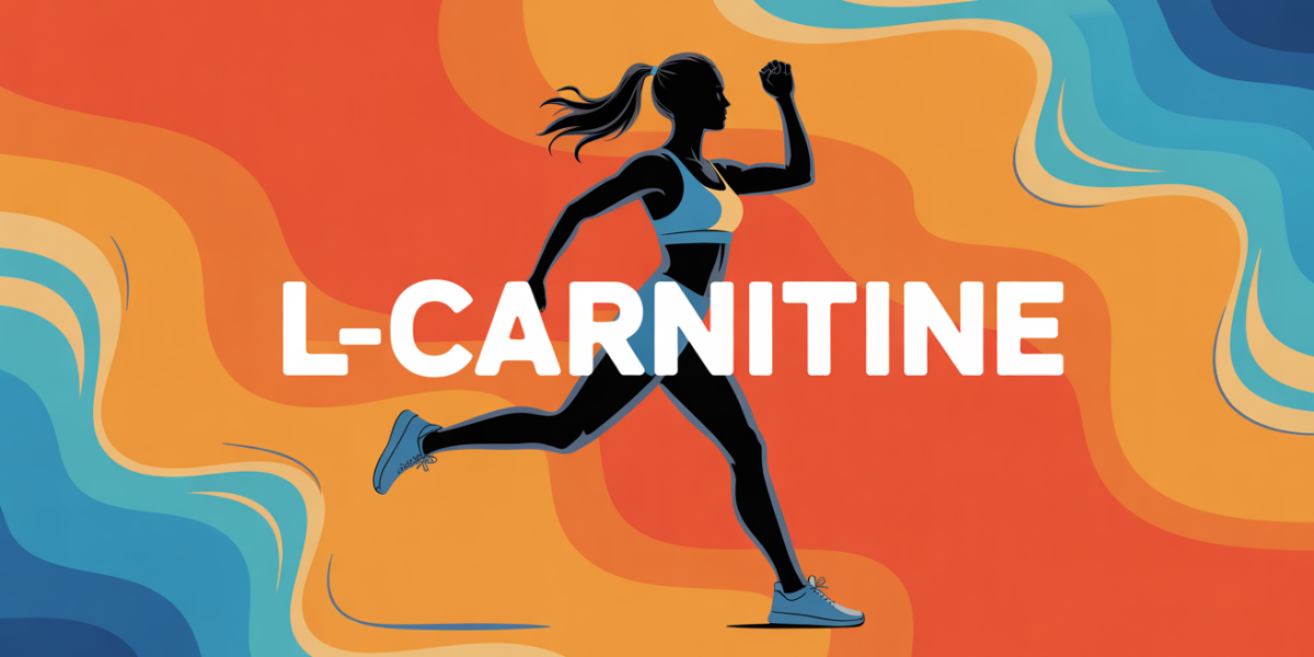 Silhouette féminine L-carnitine dynamique sport