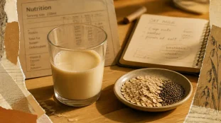 Lait d avoine pour maigrir, piège glycémique à éviter