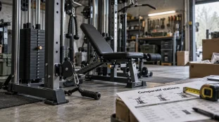 Machine de muscu à domicile : colonne 90 kg ou charge 400 kg