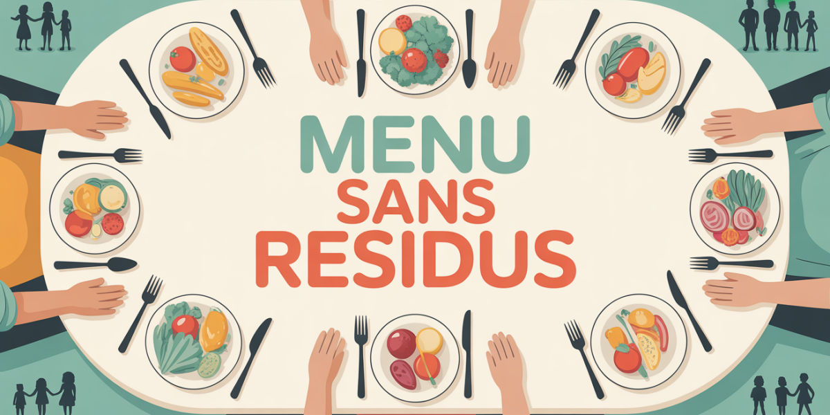 menu pour regime sans residus table aliments autorises et interdits