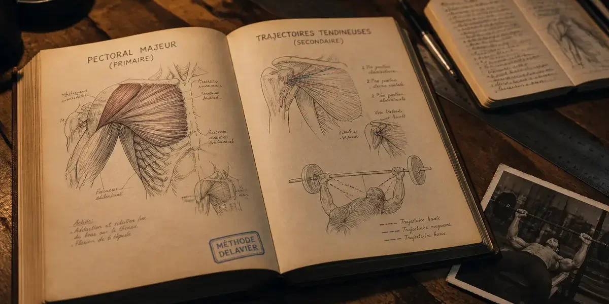 methode de musculation delavier : livre avec exercices et anatomie
