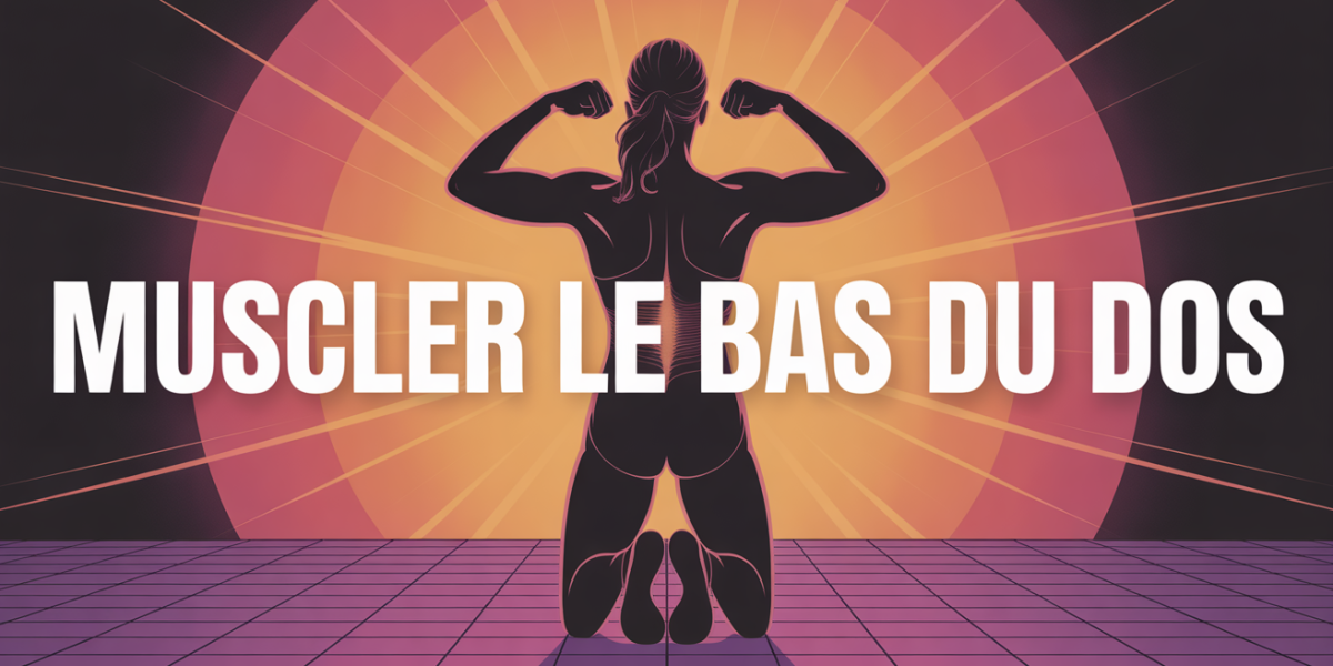 Illustration dos exercices renforcement bas du dos