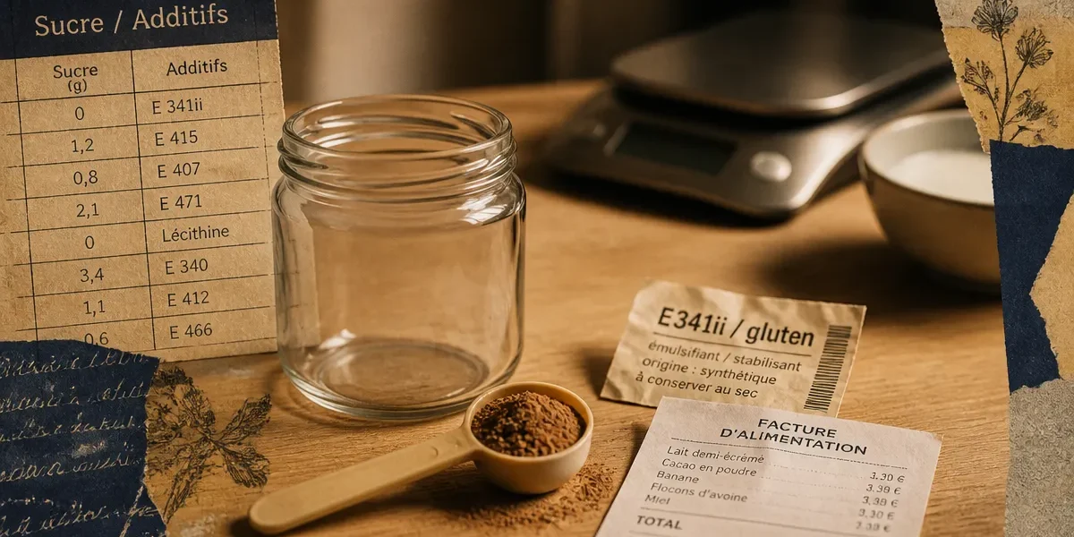 Ovomaltine danger : additifs E341ii, gluten, composition