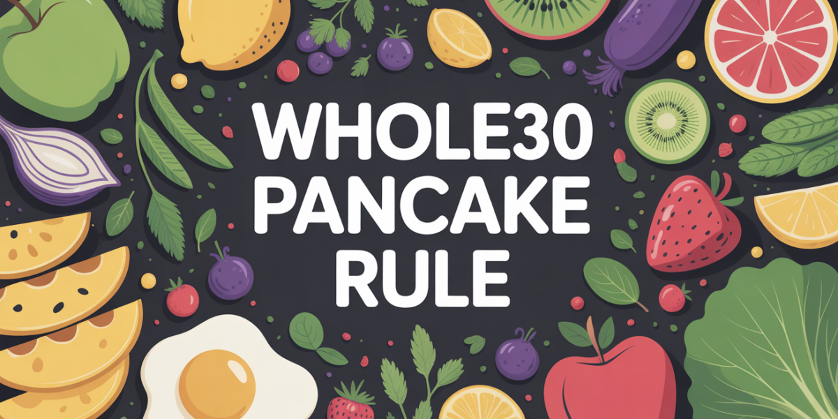 fruits legumes oeufs sur table pancake regime