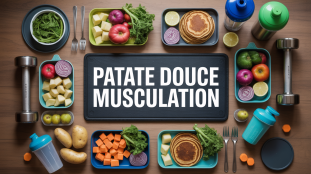 assiettes meal prep patate douce musculation