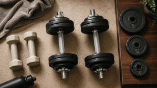 Poids haltere 0,5 à 25 kg selon niveau