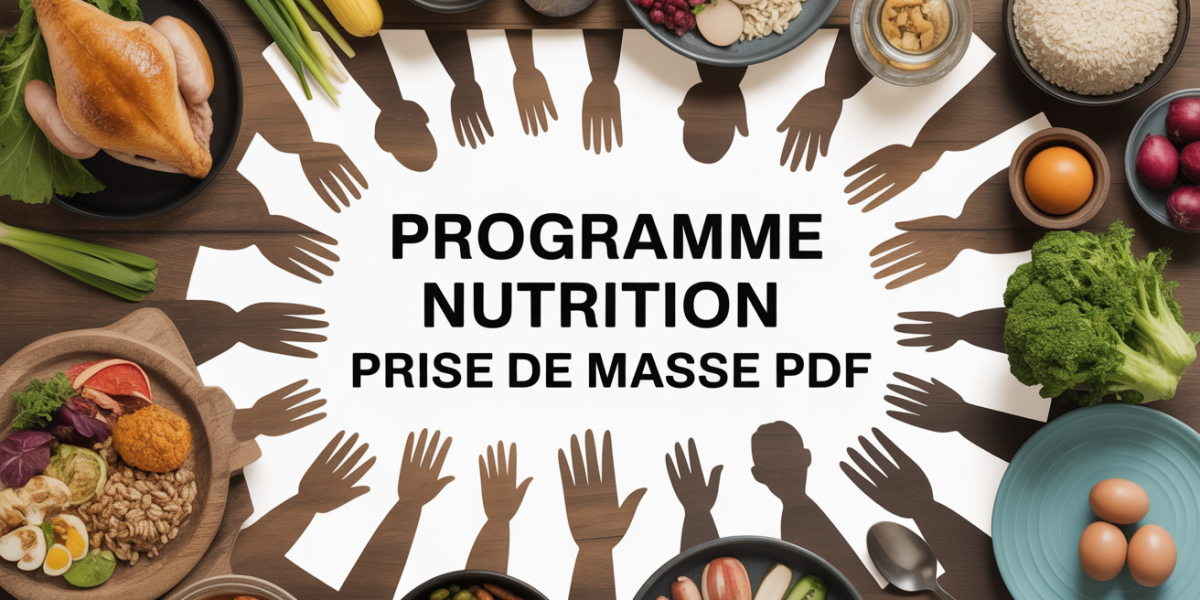 programme nutrition prise de masse pdf, table aliments divers