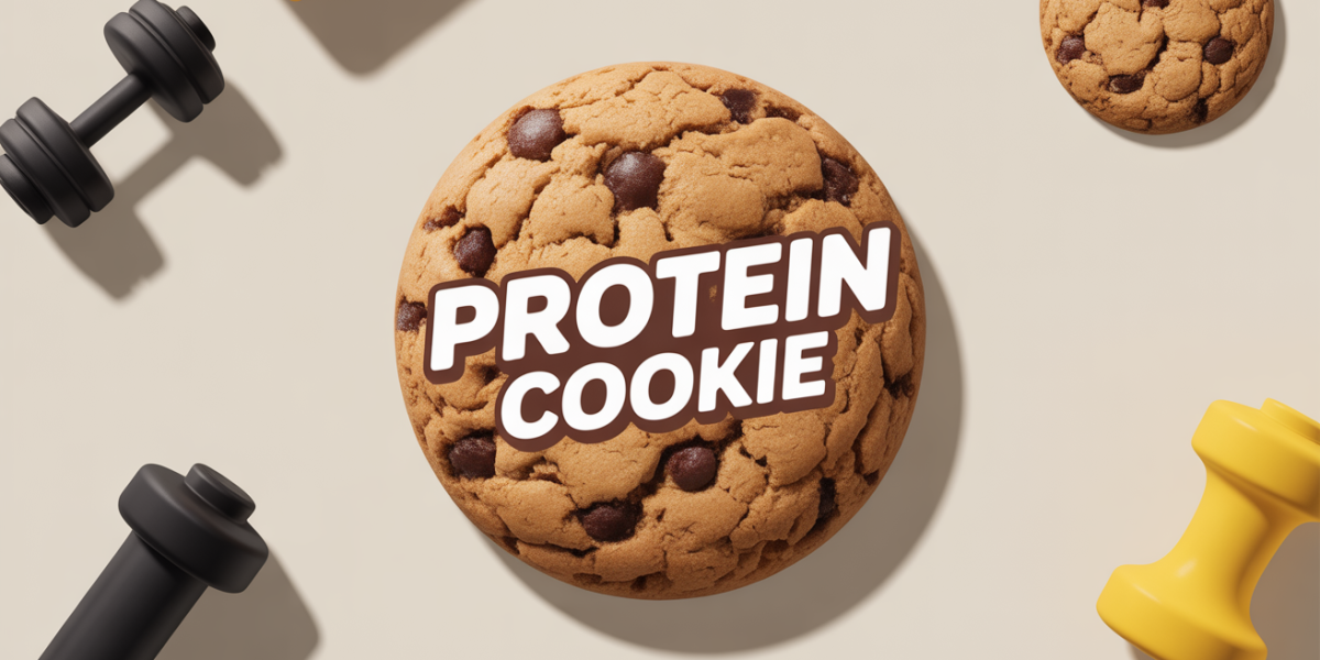 protein cookie rond nutrition sportive