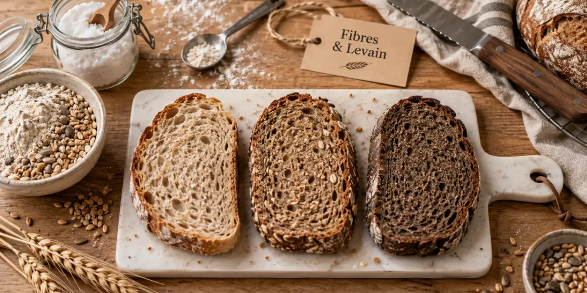 Quel pain manger : pains complets, seigle, farine et sel