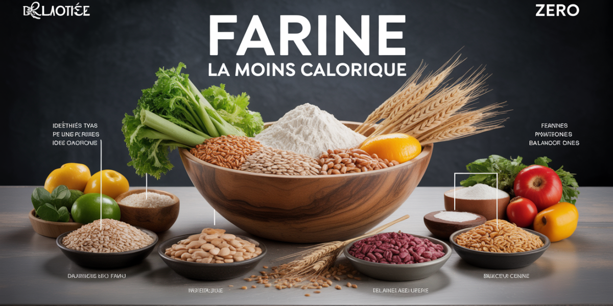 quelle est la farine la moins calorique variétés balances cuisine