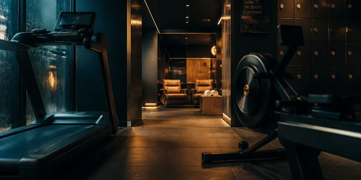 Salle de sport à londres, équipements premium