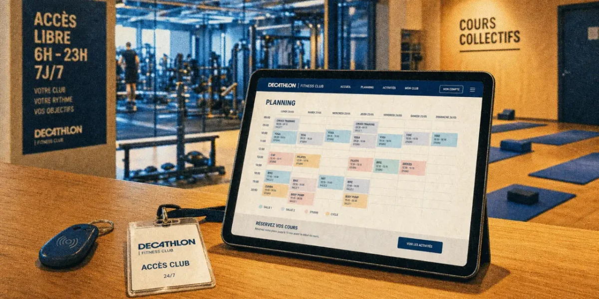 Salle de sport Decathlon : club fitness, cours en ligne et équipements