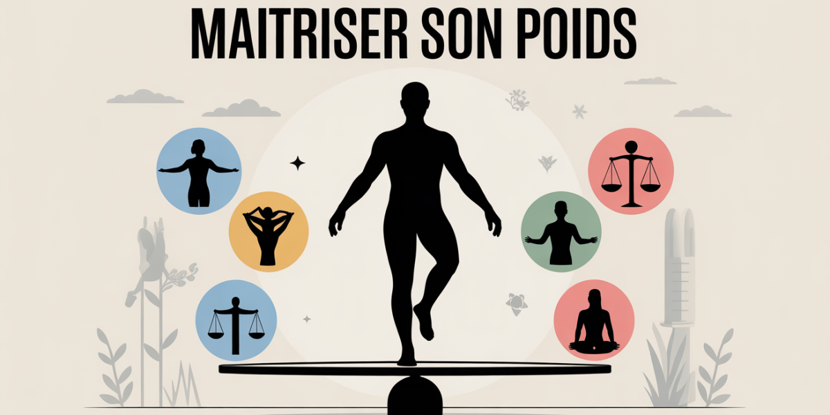 silhouette sur balance se peser tous les jours