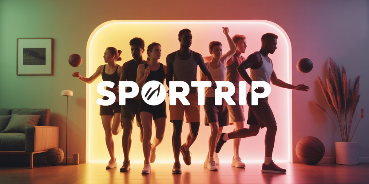 Scène sportive diversité énergie Sportrip