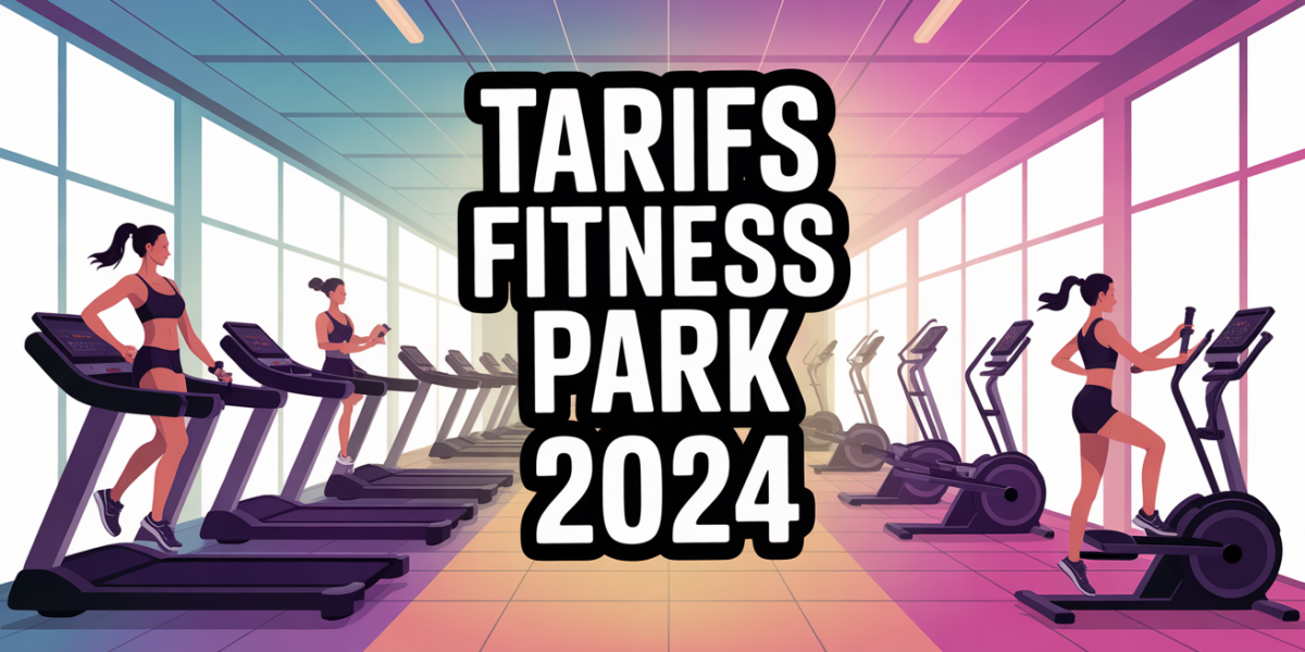 Salle de sport femmes tarifs Fitness Park 2024