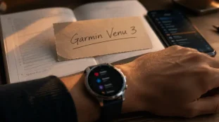 Test garmin venu 3 : montre sur bureau, autonomie 14 jours et micro intégré
