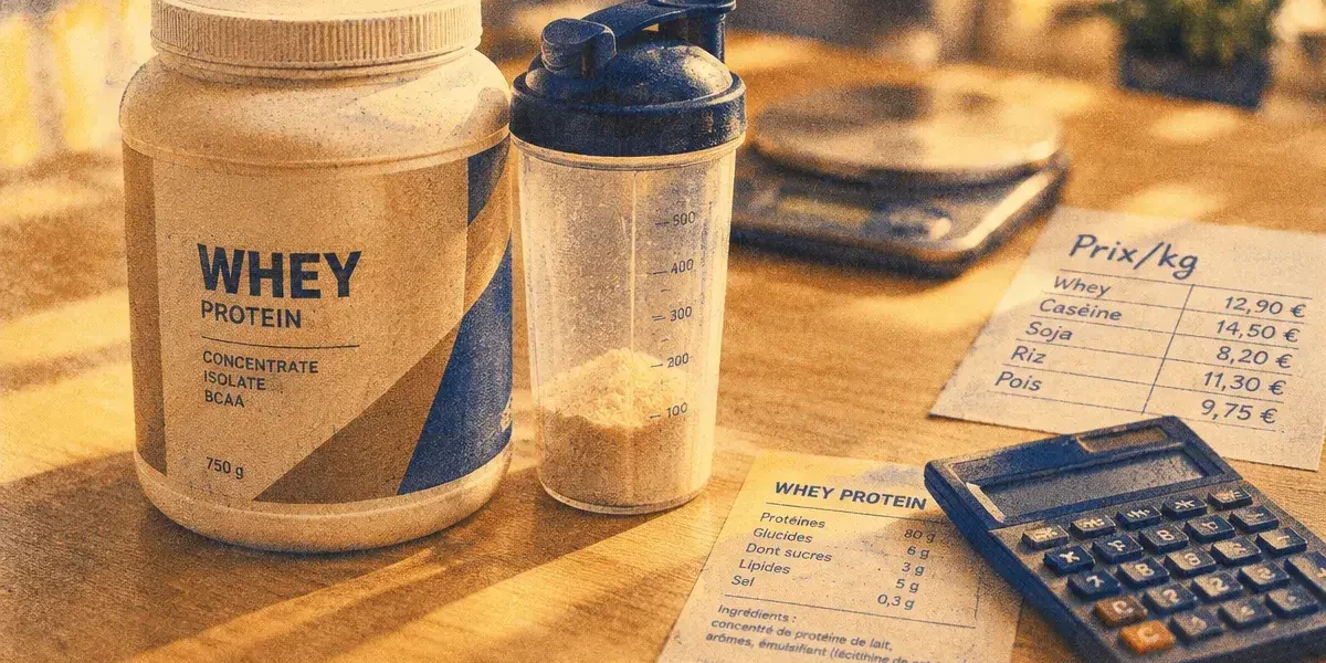 Whey Action avis prix bas, transparence limitée